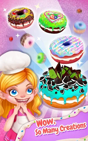 Sweet Donut Cake Maker Screenshot 2