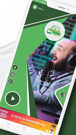RadCom Rio Verde FM 87,9 Screenshot 3