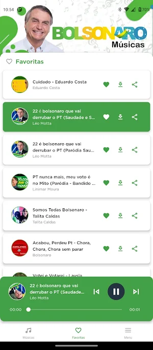 Músicas Bolsonaro 2023 Screenshot 1