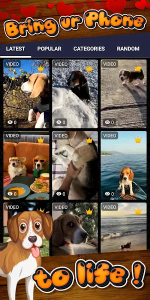 beagle wallpaper Screenshot 1