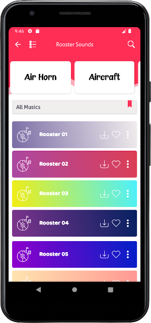 Rooster Sounds Screenshot 1