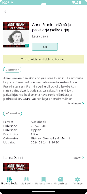E-library Screenshot 2