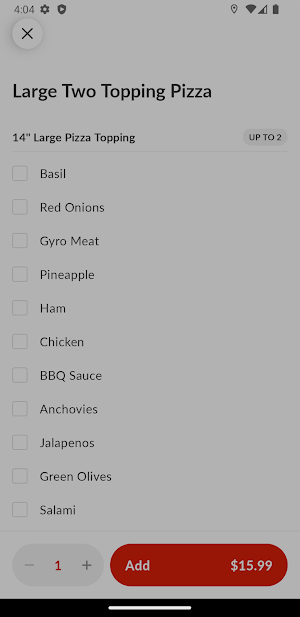 Alex's Pizza Palace Screenshot 3