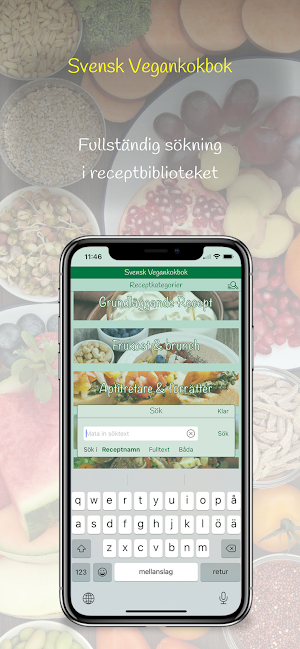 Svensk Vegankokbok Screenshot 3