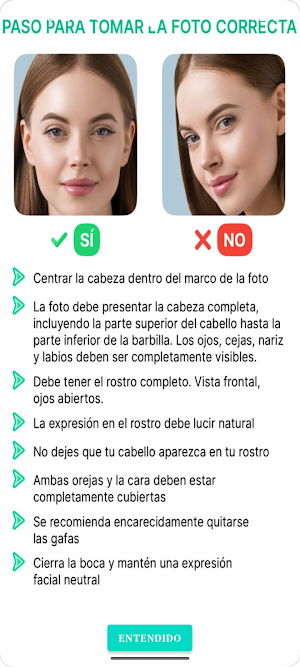 Escaner Facial Belleza Screenshot 0