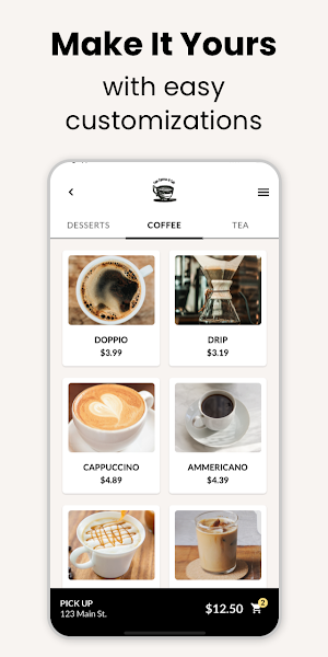 Cups Espresso & Cafes Screenshot 2