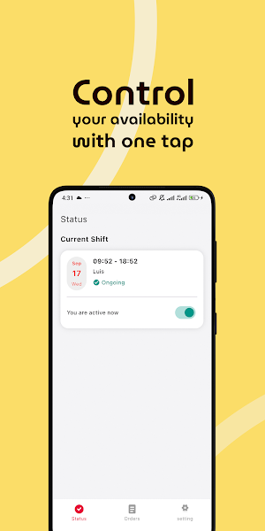 Savor : Driver app Screenshot 3