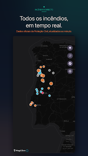 Incêndios Directo Screenshot 0