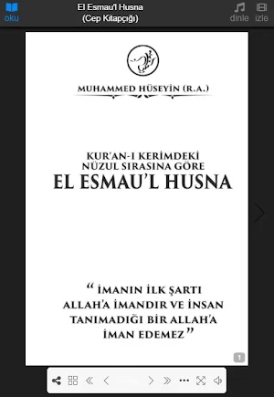 Esma Kitapçığı Screenshot 0
