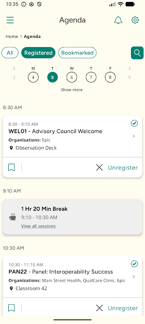 Epic Events & Conferences Screenshot 3
