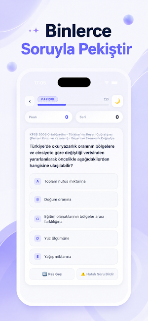 KPSS Master - Genel Kültür Screenshot 3
