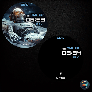 Galactic Pilot - watch face Screenshot 2