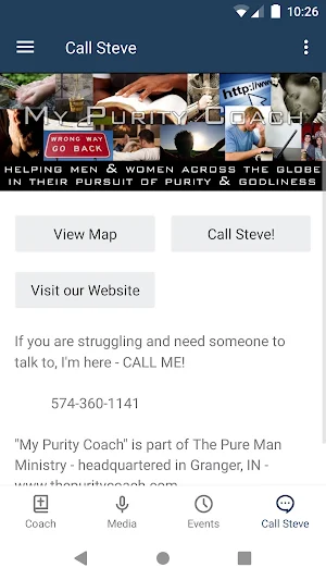 My Purity Coach Screenshot 2