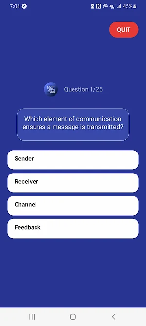 Communication Skills Questions Screenshot 2