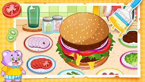 Magic Cooking Hamburger Game Screenshot 0