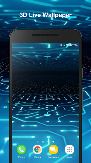 Circuit Board Live Wallpaper Screenshot 0