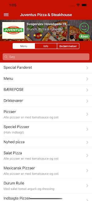 Juventus Pizza and Steakhouse Screenshot 0