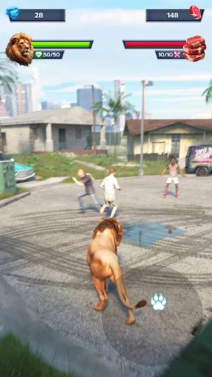 Lion Survival - Wild Beast Sim Screenshot 2