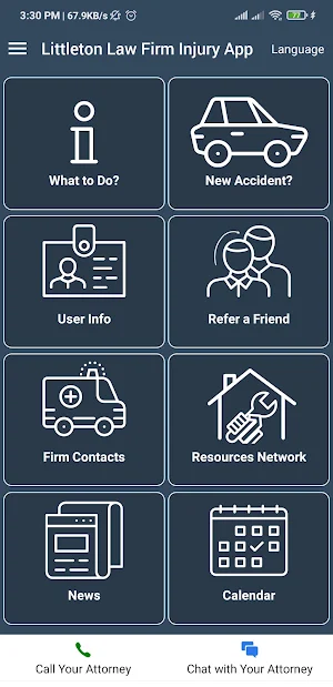 Littleton Law Firm Injury App Screenshot 2