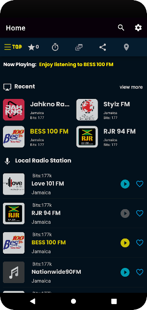 Jamaican Radio All Jamaican Fm Screenshot 1