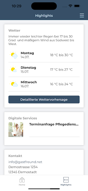 Bewohnerbegleiter Screenshot 2