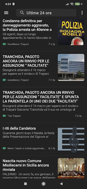 Trapani notizie Screenshot 2