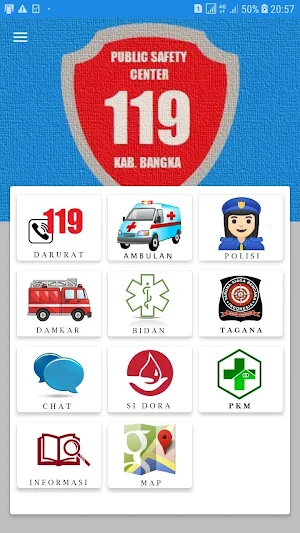 PSC 119 Bangka Screenshot 1