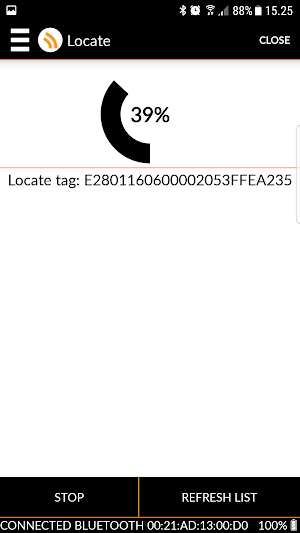 Nordic ID RFID Demo Screenshot 3