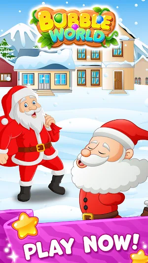 Bubble Santa Christmas Screenshot 1