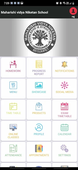 Maharishi Vidyaniketan Parent App Screenshot 2