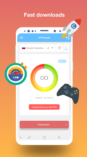VPN Russia - get free Russian IP Screenshot 2