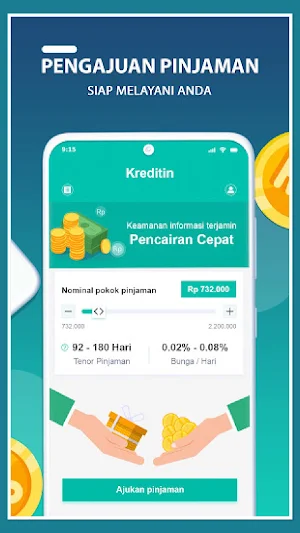Kreditin Pinjaman Online FAQ Screenshot 1
