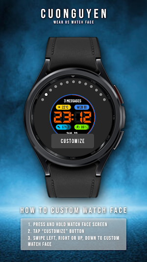 Watch face CNW0032 Screenshot 2