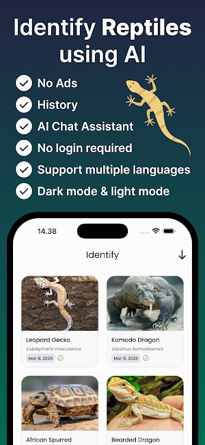 Reptile ID: Reptile Identifier Screenshot 0