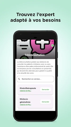 E Santé Bdi Screenshot 2