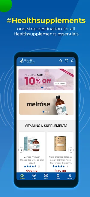 Health Supplements MSV Screenshot 0