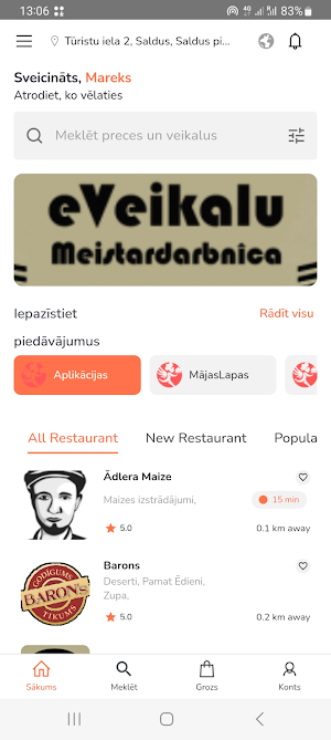 Aizšauj Pakaļ Customer Screenshot 0