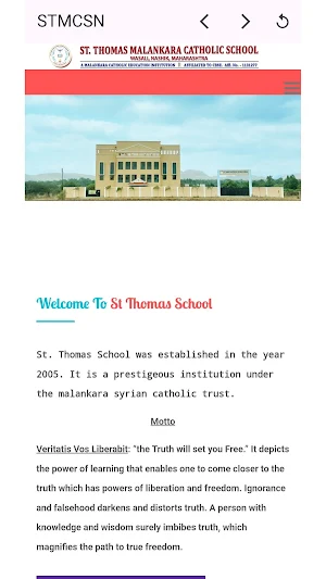 St. Thomas School Nashik Screenshot 0