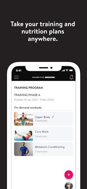 Sharon Rizo Fitness Screenshot 1