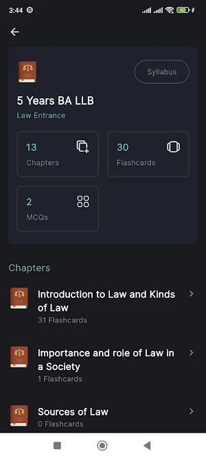 Entrance.Guru: LLB Prep Nepal Screenshot 2