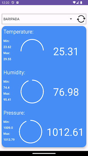 MKGT Weather Screenshot 3