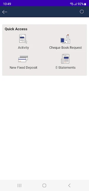 Butterfield Online Banking Screenshot 2
