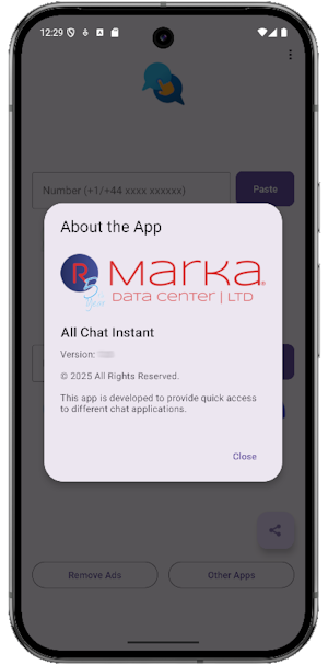 All Chat Instant - One Click Screenshot 2
