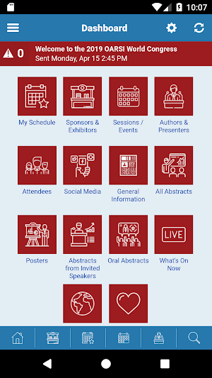 OARSI World Congress Screenshot 1