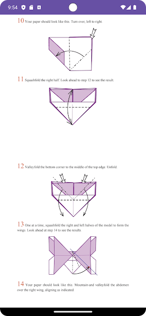 Origami Butterfly Screenshot 2
