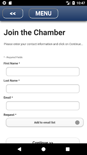 Yuba Sutter Chamber Screenshot 3