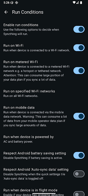 Syncthing for Android Screenshot 3
