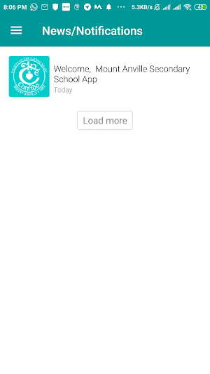 Mount Anville Secondary School Screenshot 1