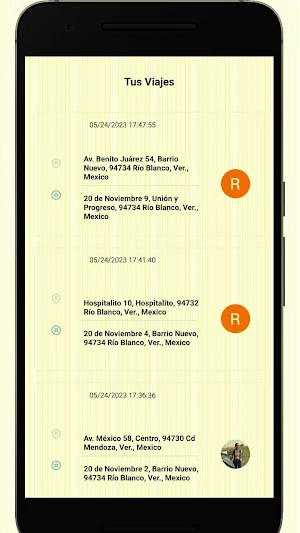 Rio Taxi Cliente Screenshot 2