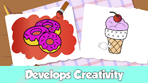 Toddler Scene Coloring Games Screenshot 2